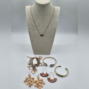 LOT of Jewelry Vintage Kendra Scott Guess Costume Pink